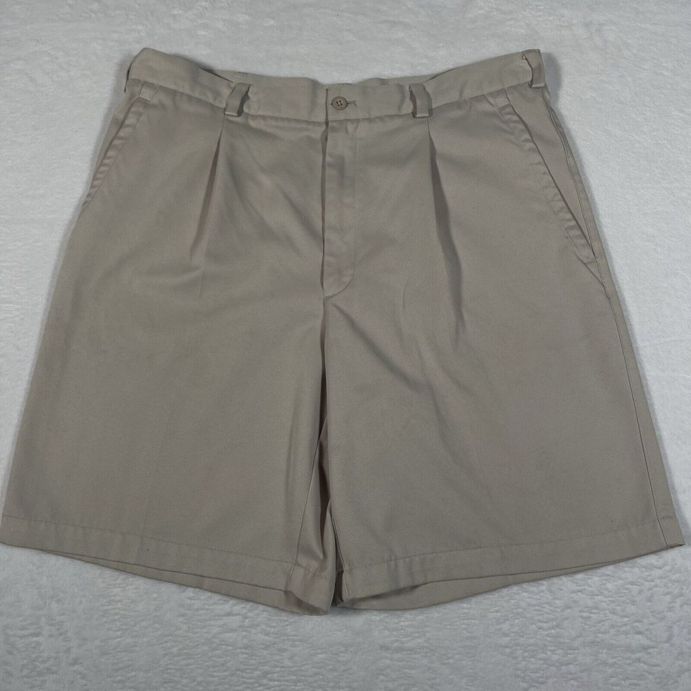 Nike Golf Dri-FIT Men's Sz 36 Beige Hybrid Chino Golf Shorts 10in Inseam‎